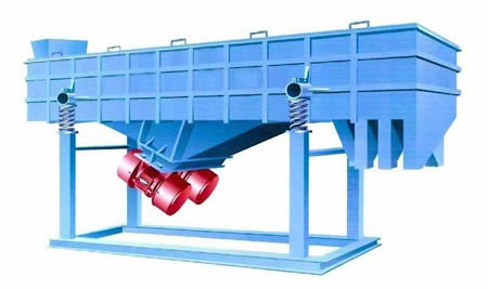 Linear vibrating screen